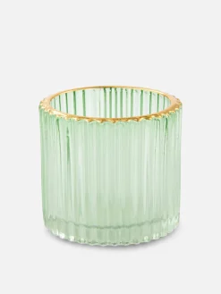 Kerzenhalter Mit Geriffeltem Teelicht
