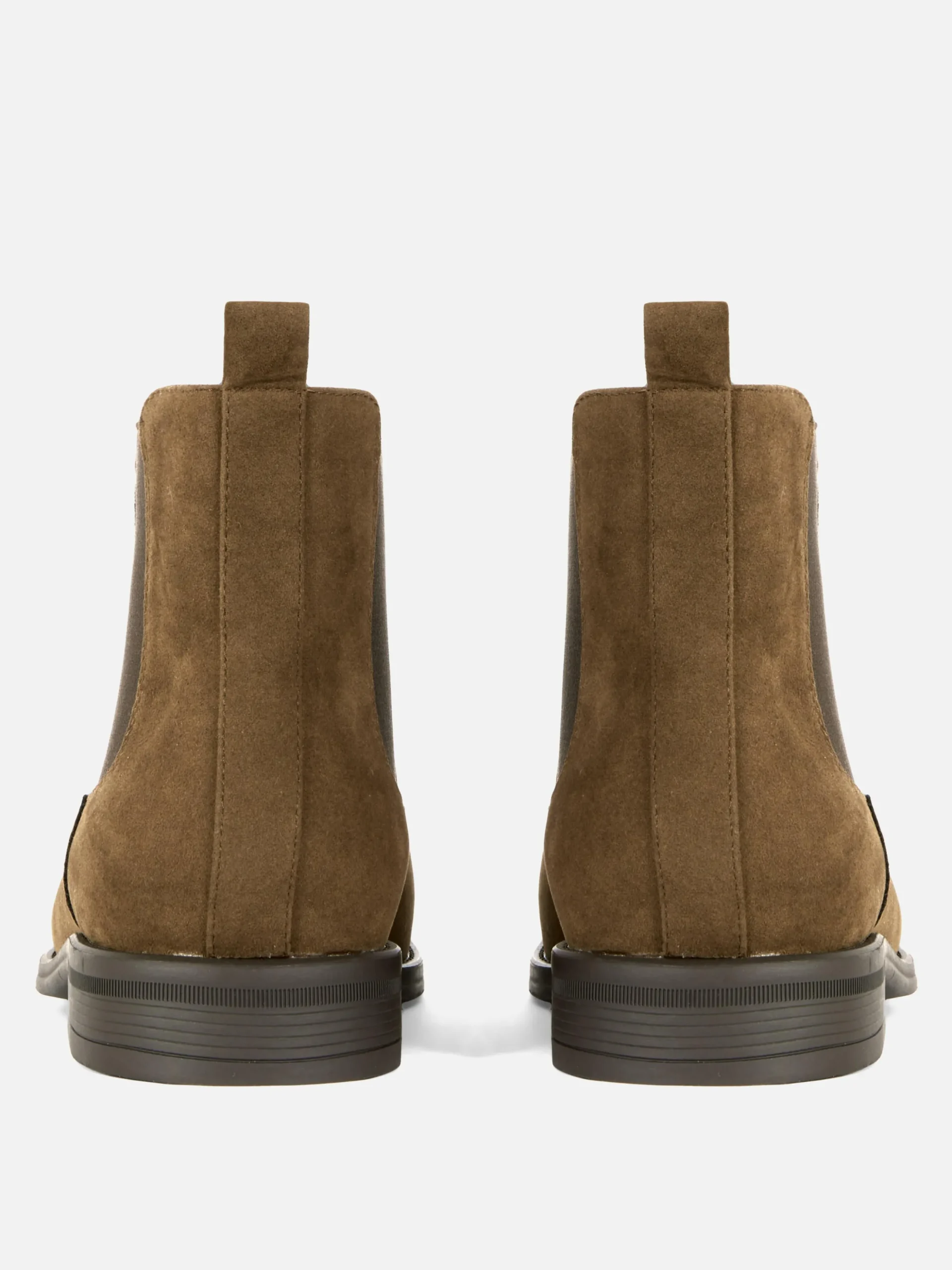 Klassische Chelsea Boots Aus Wildlederimitat