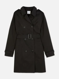 Klassischer Doppelreihiger Mac-Mantel
