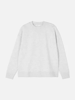 Klassisches Sweatshirt Mit Rundhalsausschnitt