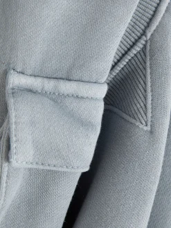 Kombiset Aus Sweatshirt Und Cargo-Jogginghose