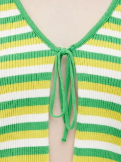 Kurzer Cardigan Zum Binden