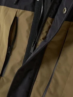 Kurzer Mantel In Blockfarben