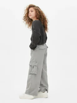 Kurzer Pullover In Verwaschener Optik