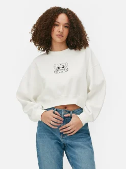 Kurzes „Disneys Stitch“ Sweatshirt