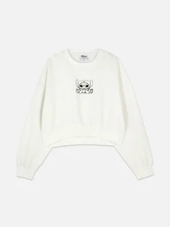 Kurzes „Disneys Stitch“ Sweatshirt