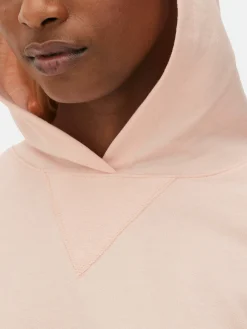 Kurzes Hoodie Mit Geradem Schnitt