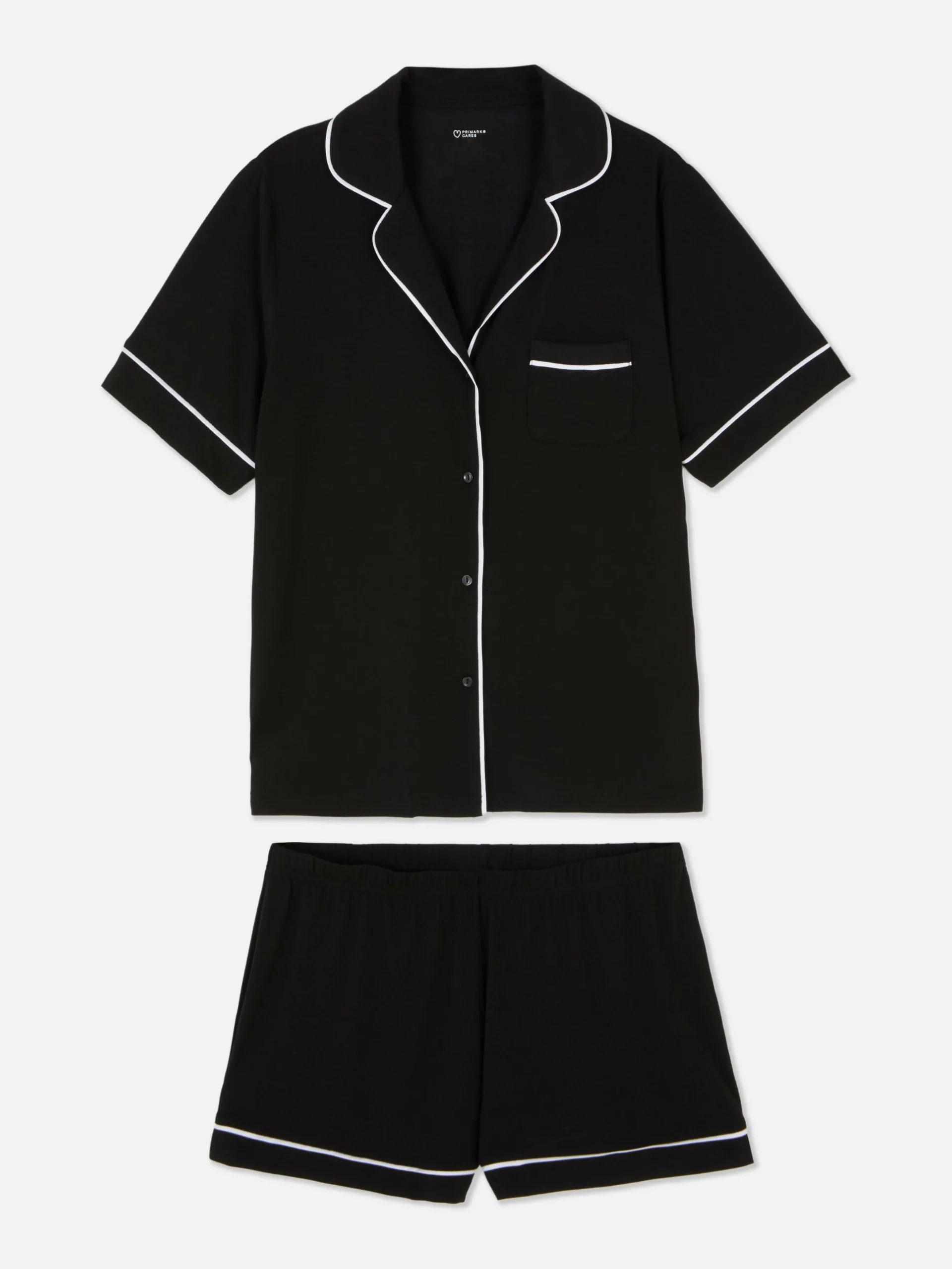 Kurzärmeliger Jersey-Schlafanzug