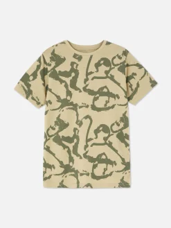 Kurzärmeliges Grafik-T-Shirt