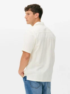 Kurzärmeliges Hemd Mit Knopfleiste