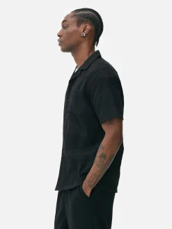 Kurzärmeliges Hemd Mit Knopfleiste