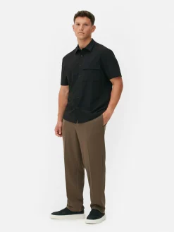 Kurzärmeliges „Kem“ Hemd Mit Geradem Schnitt