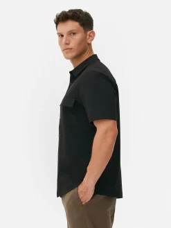 Kurzärmeliges „Kem“ Hemd Mit Geradem Schnitt