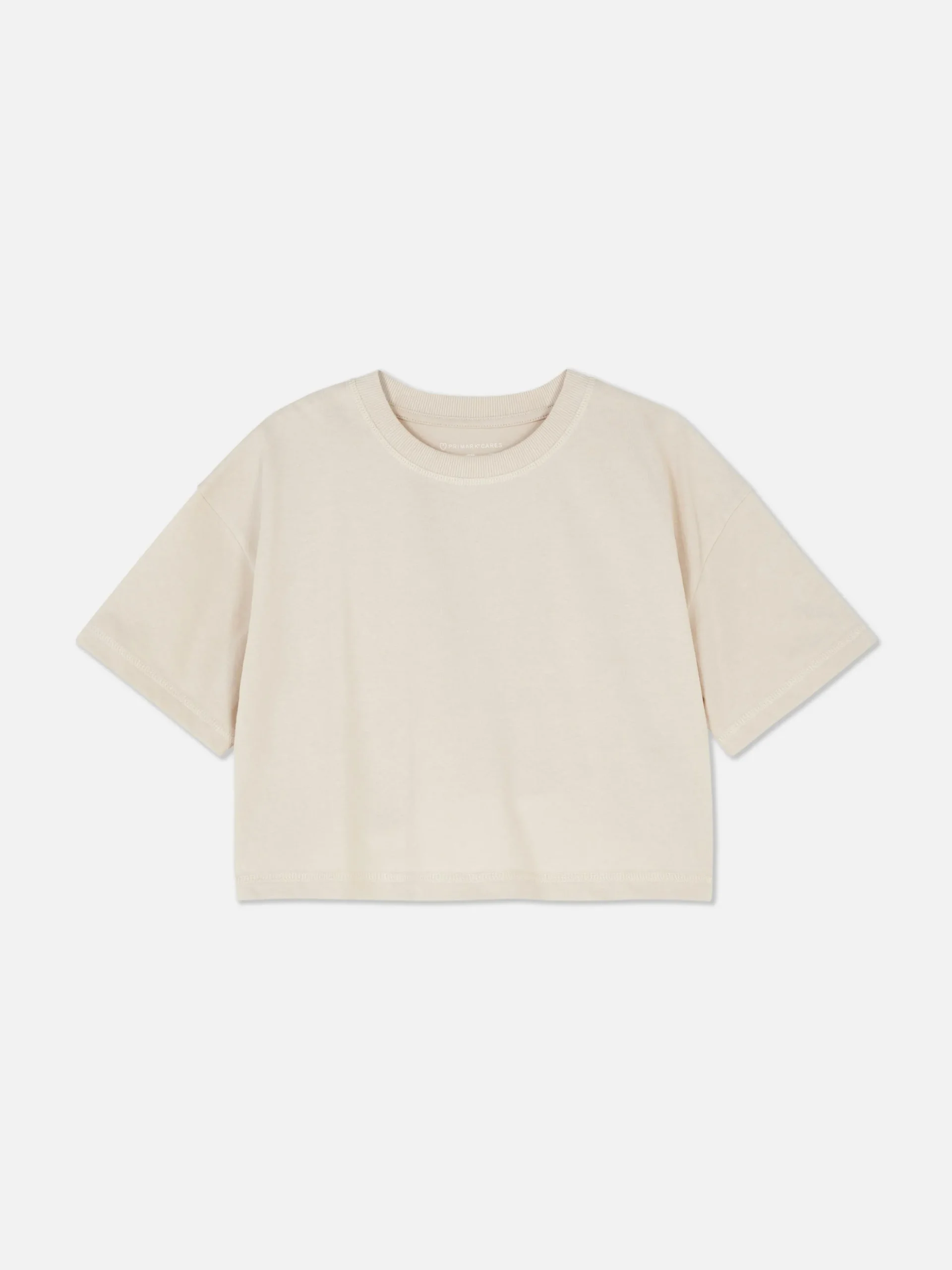 Kurzärmeliges T-Shirt Mit Rundhalsausschnitt