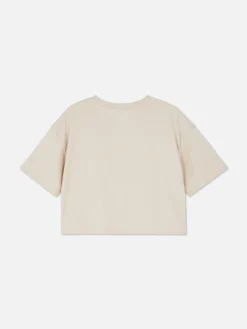 Kurzärmeliges T-Shirt Mit Rundhalsausschnitt