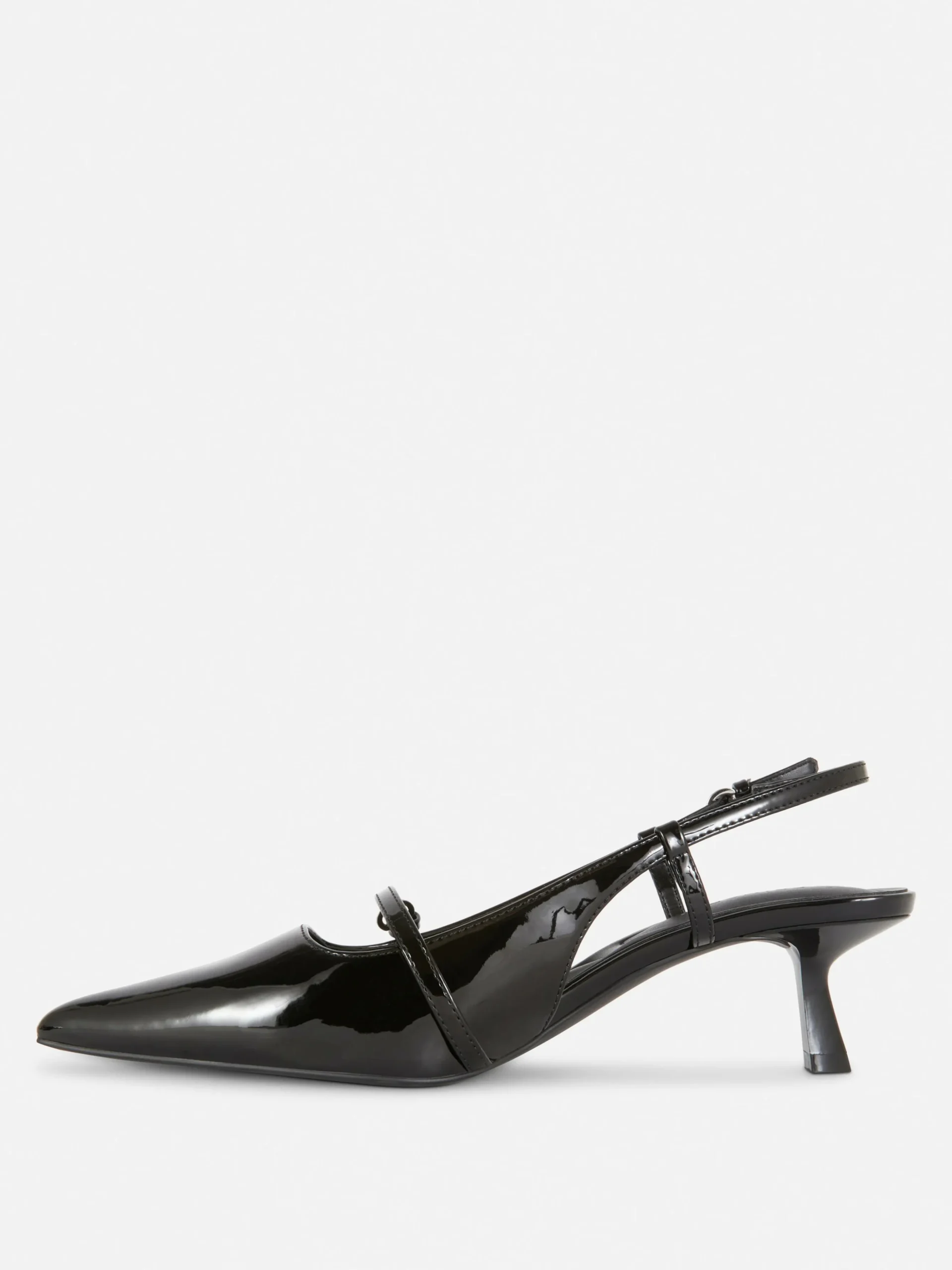 Lackleder-Heels Mit Schnalle