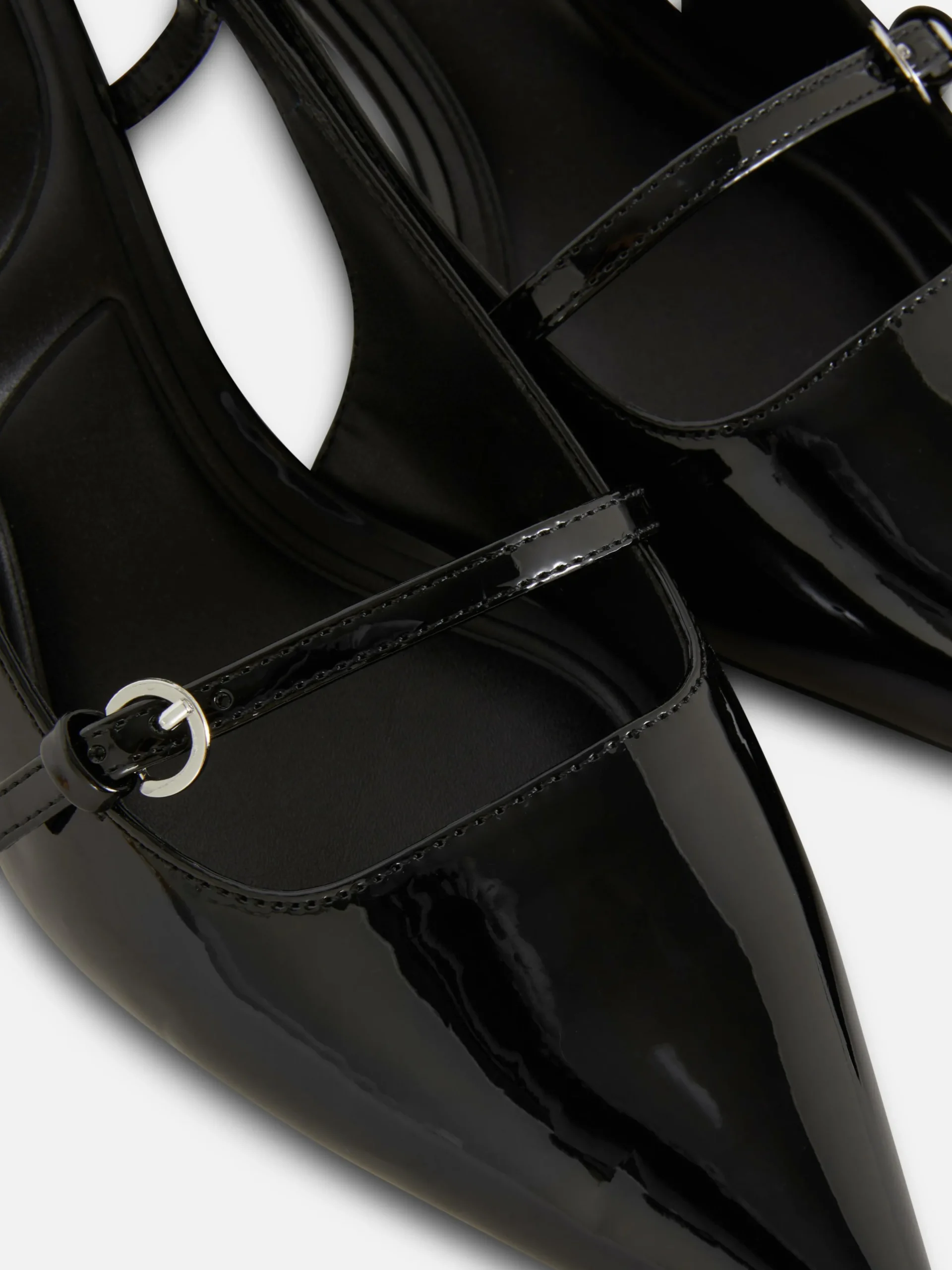 Lackleder-Heels Mit Schnalle