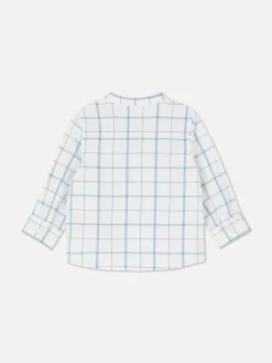 Langarmhemd Mit Karomuster