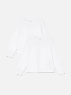 Langarmshirts, 2er-Pack