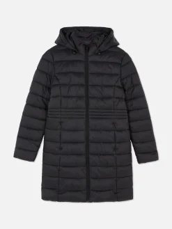 Lange, Leichte Pufferjacke