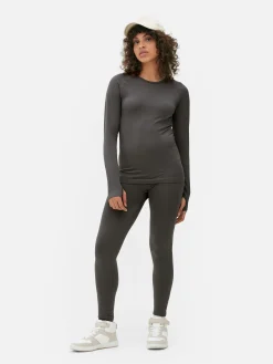 Lange, Nahtlose Performance-Leggings