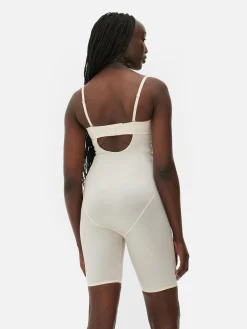 Langer Shapewear-Body Mit Tiefem Dekolleté