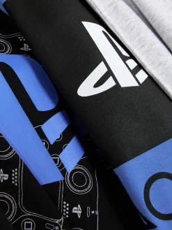 Langärmelige „PlayStation“ Schlafanzüge, 2er-Pack