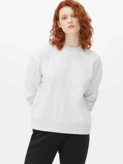 Langärmeliges Basic-Sweatshirt