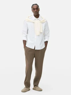 Langärmeliges Jacquardhemd