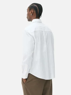 Langärmeliges Jacquardhemd