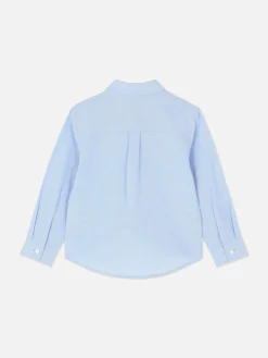 Langärmeliges Oxfordhemd (kleine Jungen)