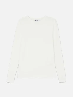 Langärmeliges „Rita Ora“ Stretch-T-Shirt