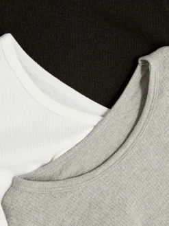 Langärmeliges Thermo-Oberteil, 3er-Pack