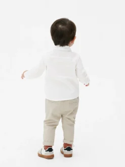 Langärmliges Hemd Aus Popeline