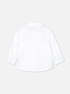 Langärmliges Hemd Aus Popeline