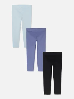 Leggings Mit Verschiedenen Mustern, 3er-Pack