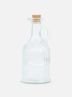 Ölkännchen Aus Geriffeltem Glas