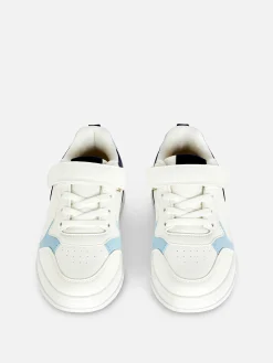 Low-Top-Sneaker In Blockfarben