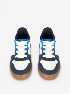 Low-Top-Sneaker In Blockfarben