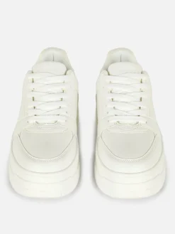 Low-Top-Sneaker Mit Flatform-Sohle