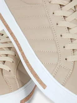 Low-Top-Sneaker Mit Strasssteinen-Detail