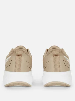 Low-Top-Sneakers Aus Netzstoff