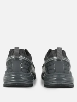 Low-Top-Sportsneaker Mit Einsätzen