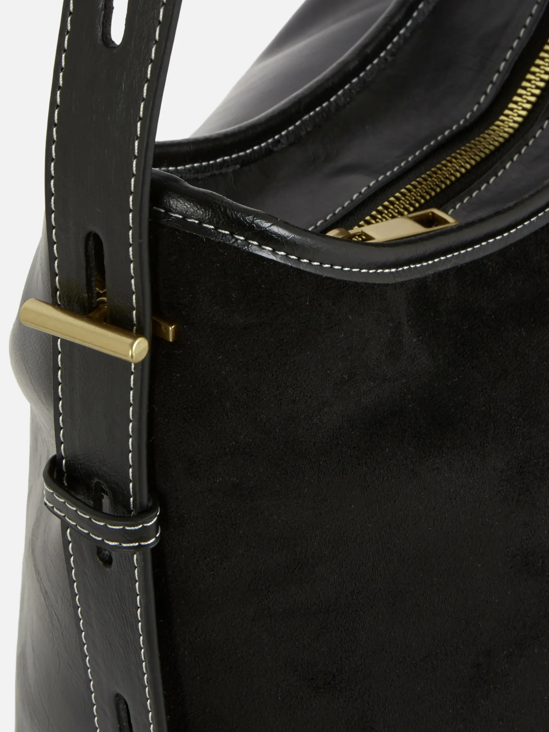 Lässige Tragetasche In Wildleder-Optik