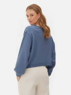 Lässiges, Kurzes Sweatshirt