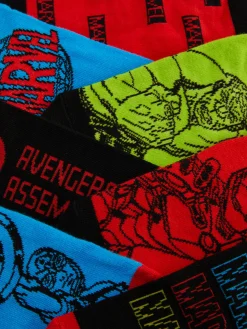„Marvel Avengers“ Sneakersocken, 7er-Pack