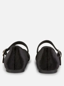 Mary Jane Ballerinas Aus Samt