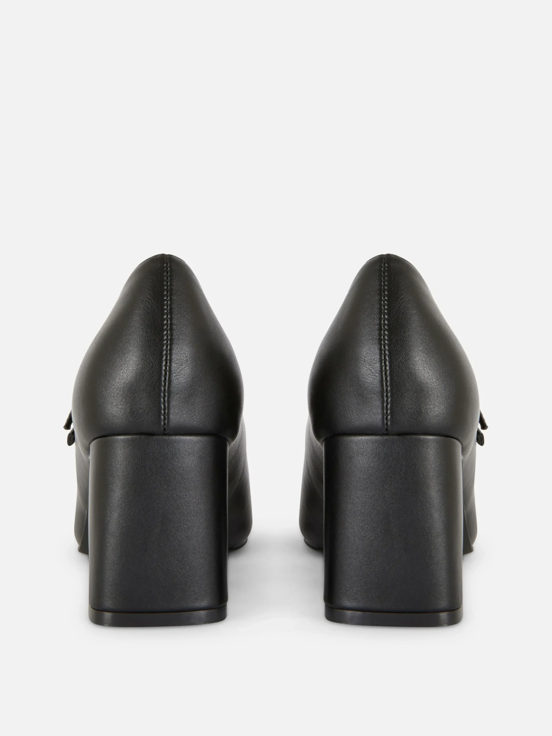 Mary Janes Aus Kunstleder Mit Absatz