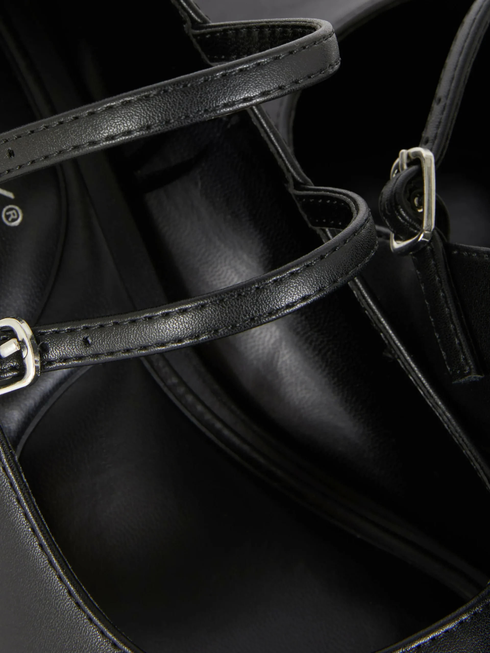 Mary Janes Aus Kunstleder Mit Absatz