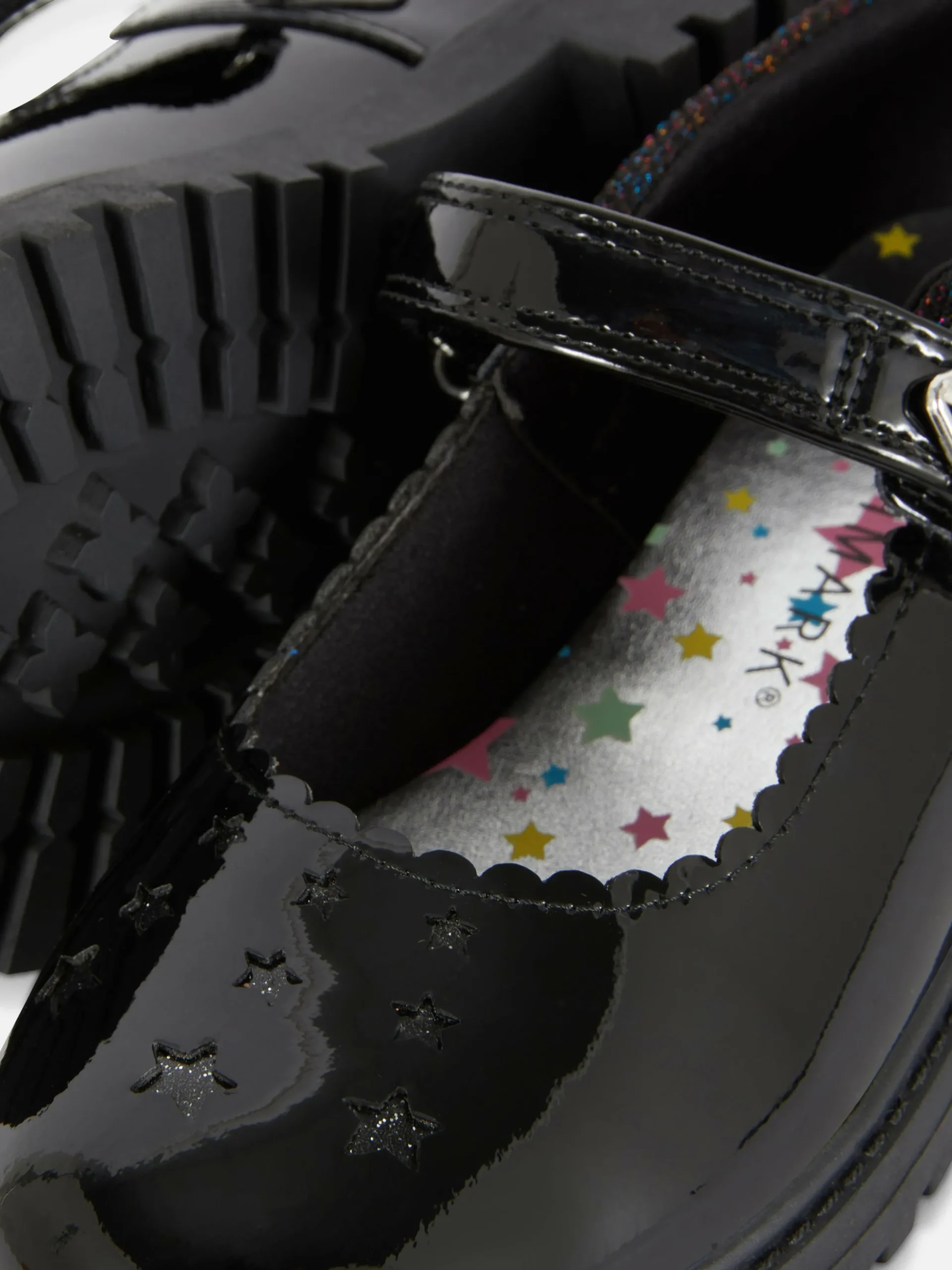 Mary Janes Mit Glitzerstern